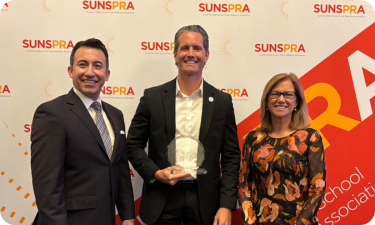 SUNSPRA honors its 2025 Superintendent Communicator of the Year
